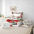 thumbnail image 6 of jejeloiu Cute Xmas Snowmen Twin Bedding Sets 7-Piece,Happy New Year Bedding Comforter Set,Merry Christmas Sheet Sets For Children,Luxury Bedroom Decor Reversible, 6 of 8