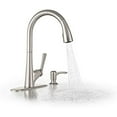thumbnail image 3 of Kohler Elmbrook Vibrant Stainless Kitchen Faucet, 3 of 4