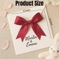 thumbnail image 2 of RUseeN Gift Wrap Bows for Treat Bags 3.1" Pre-Tied Small Mini Bow Satin Ribbon Bows for Gift Wrapping Premade Bows for Crafts, Party Favors, Wedding, Baby Shower Decorations, 50 PCs, 2 of 7