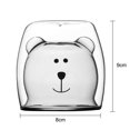 thumbnail image 4 of Aplicación: la taza de té de cristal transparente con forma de flor es adecuada para té de flores, té rojo, café, zumo, leche, cerveza, vino, vino tinto, zumo de verduras, zumo de frutas, re, 4 of 5