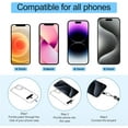 thumbnail image 5 of XIHAMA Phone Lanyard, 2 Pack Adjustable Cell Phone Lanyard Crossbody Neck Strap & 2 Pack Phone Wrist Strap with Tether Tabs Compatible for iPhone Android Smartphones, 5 of 8