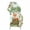Green, variant on Cute Zebra Forest Arch Backdrop Cover 4FT, Green Trees Cone Leaves Mushroom Spandex Fitted Stretchy Arch Stand Covers, Round Top Chiara Backdrop Cover for Wedding Party Birthday Baby Shower