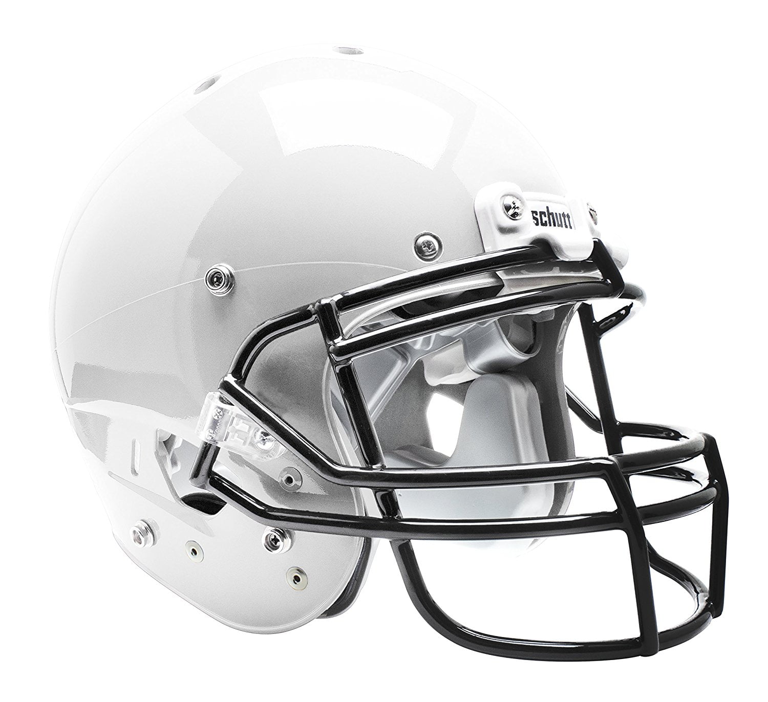 FLAT BLACK Schutt AiR XP Pro VTD II Football Helmet ADULT LARGE w/ Facemask 