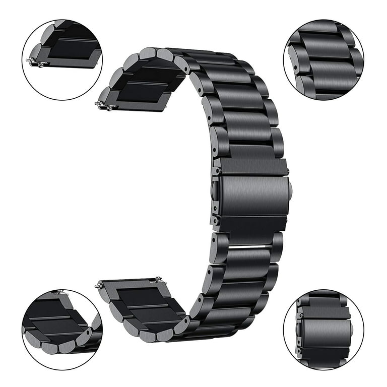 Stainless Steel Bands Compatible with Samsung Galaxy Watch, EEEkit