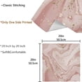 thumbnail image 3 of GZHJMY Rose Pink Lifelike Marble Cloth Napkins, Set of 6 20 x 20 Inch Soft & Comfortable Polyester Dinner Napkins for Family, Restaurant, Holiday, Weddings, Parties, 3 of 5