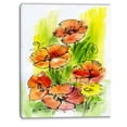 thumbnail image 3 of Design Art Bouquet Poppies Canvas Print, 3 of 3