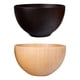 thumbnail image 1 of 2 cuencos de madera de fondo plano para arroz, cuencos de sopa de moda, recipientes para alimentos de cocina, 1 of 6