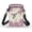 Hummingbird Flower, variant on HELLHERO 4.33x1.97x7.09 Shoulder Purse, Adults with Stylish, Dragonfly and Florals