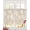 Brown, variant on Rustic Coastal Sheer Curtains 63 Inch Length 2 Panels Set for Living Room/Bedroom, Sea Nautical Summer Beach Starfish Coral Kitchen Curtains Grommet Semi-Sheer Curtains Window Treatments 42"x63"x2