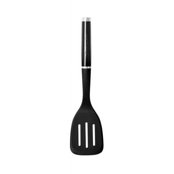 3.5 x 8.5 in. Black ABS & Nylon Slotted Turner