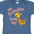 thumbnail image 4 of Inktastic My Godmother Loves Me- Cute Giraffe Boys or Girls Baby Bodysuit, 4 of 5
