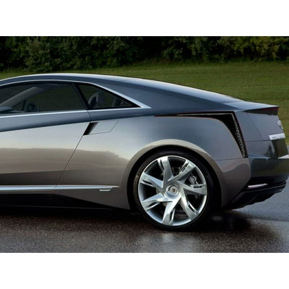 Rvinyl Tail Light Tint Covers Compatible with Cadillac ELR 2014-2016 - Matte Smoke