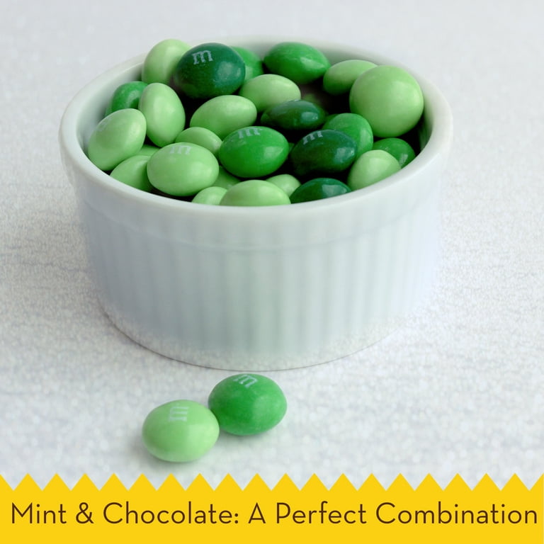 M&M's Mint Dark Chocolate Candy, 10.19 Oz. 