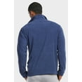 thumbnail image 4 of TheLovely Men's Fleece Quarter Zip Pullover Lightweight Sweater Jacket, 4 of 4