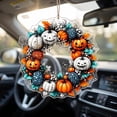 thumbnail image 7 of Kiddiway Halloween Diamond Art & Hanging Kit - Pumpkin Painting for Window, Wall, Door, Home Decor, Garden, Indoor/Outdoor, Holiday Decoration, DIY Craft,B, 7 of 7