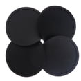 thumbnail image 1 of Miangastore Coasters Black 4Pcs 3.9x3.9in, 1 of 7
