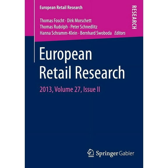 European Retail Research European Retail Research: 2013, Volume 27, Issue II, (Paperback)