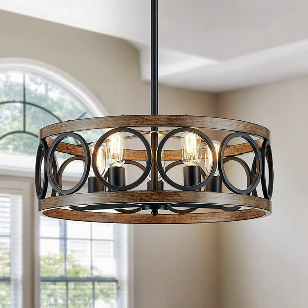 JSTCL Dining Room Chandelier Over TableModern Farmhouse Chandelier21.7