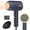 Blue, variant on Hair Dryer, 1875 Watts Fast Drying Blow Dryer with Diffuser and Concentrator, Compact Lightweight Hair Dryer for Women and Men