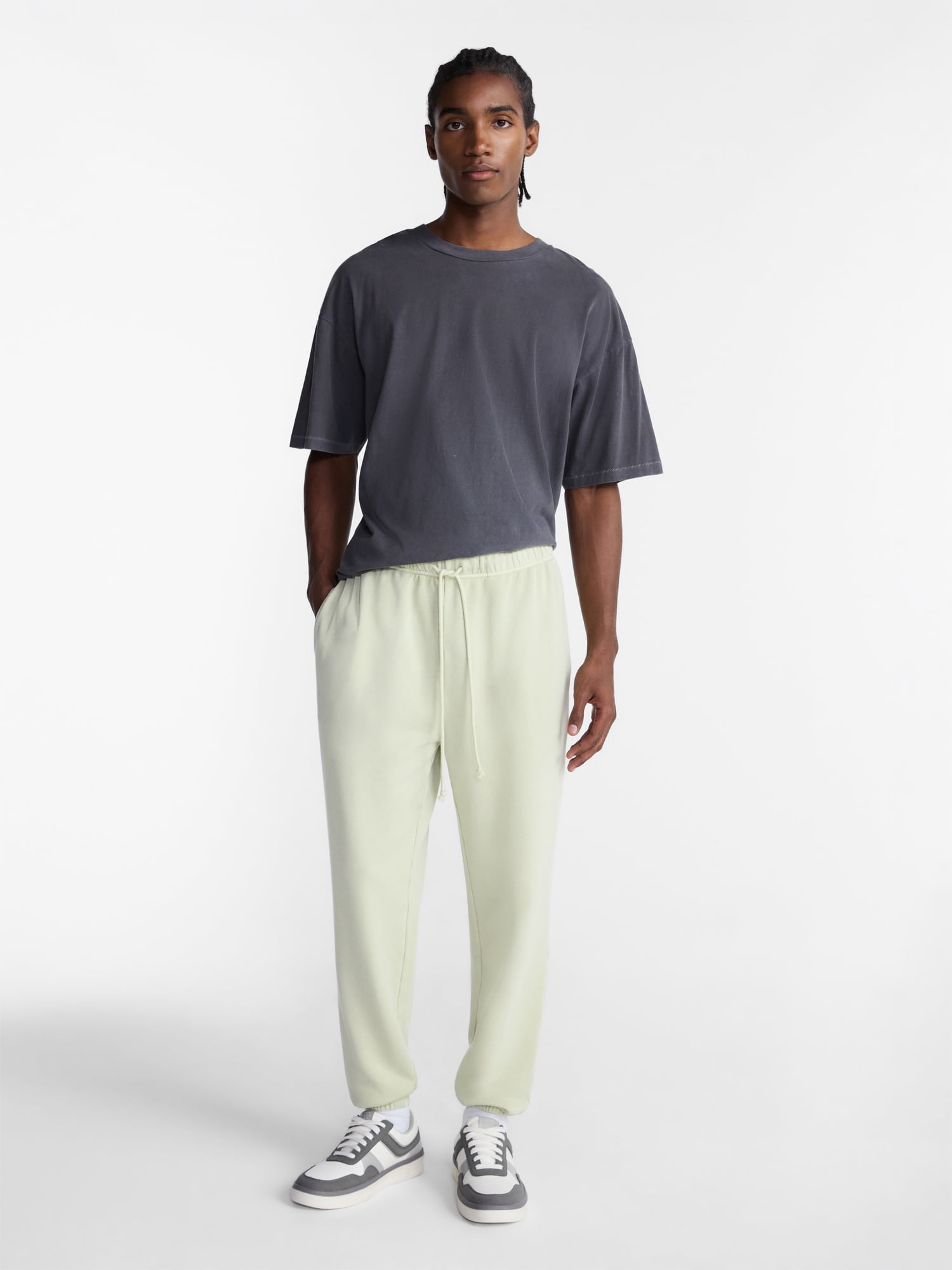 No Boundaries Soft Fleece Jogger Sweatpants, 30'' Inseam, Men's XS-4XLT