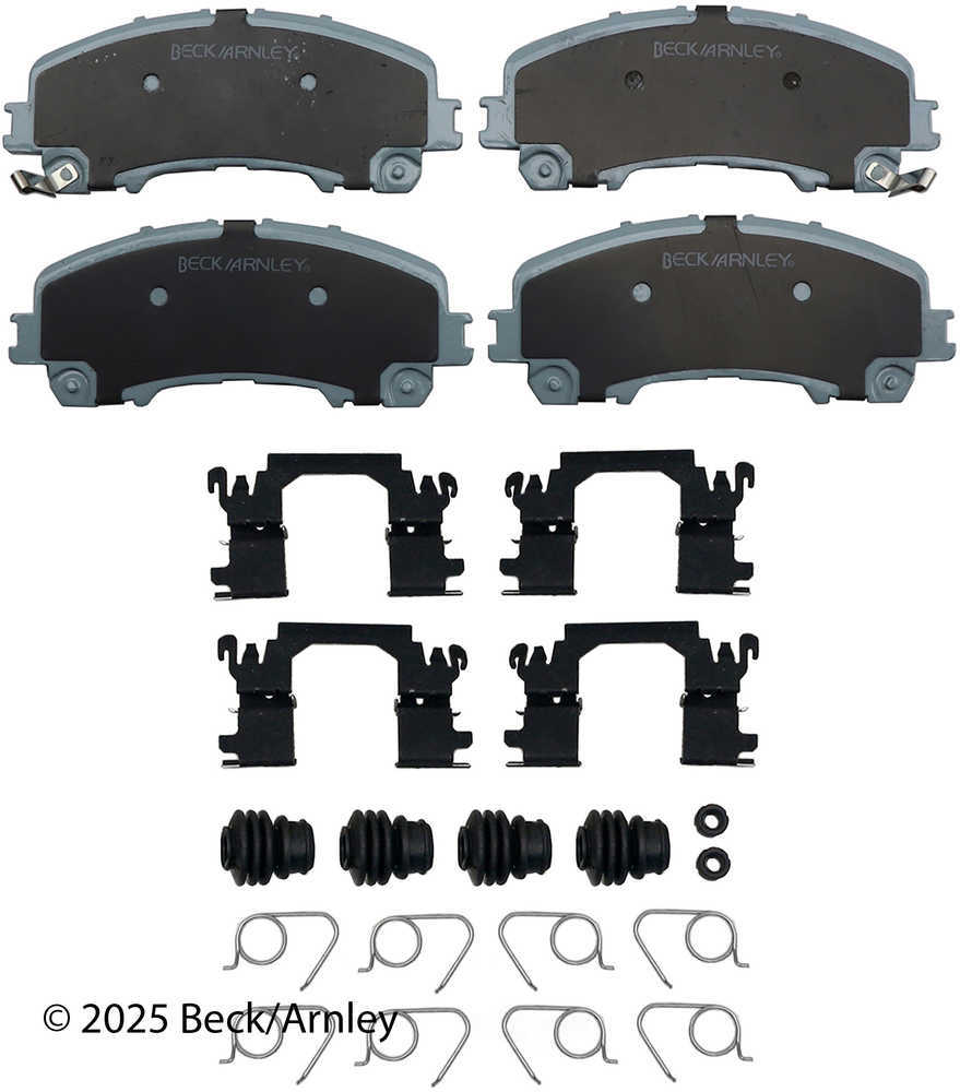 Beck/Arnley 085-6987 Disc Brake Pad