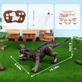 thumbnail image 4 of Dinosaurio T-Rex con control remoto y luces, rugido, 4 of 7