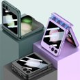 thumbnail image 3 of Samsung Series | Galaxy Z Flip Series Magnetic Hinge Frosted Phone Case, iPhone 13 Pro Max, 3 of 6