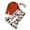 Brown, variant on jovati Girls Valentines Day Outfit Valentines Day Winter Girls Boys Cotton Crew Neck Long Sleeve Casual Cow Print Trousers Headband Three Piece Set Baby Boy Valentines Day Outfit