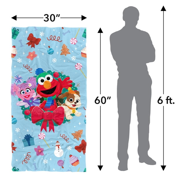 Sesame Street Furry Friends Forever Elmo Abby Wreath Kids Beach