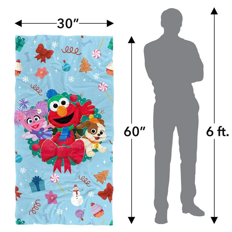 Sesame Street Furry Friends Forever Elmo Abby Wreath Kids Beach