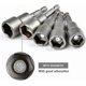 thumbnail image 5 of Hex Socket Set - 10 Pieces Magnetic Adapter for Impact Driver, 6-15mm Size Range, 1/4 Inch Drive Tool-Compatible Wrench Accessory Collection, 5 of 5