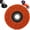 Orange, variant on 4-7in Diamond Grinding Disc for Angle Grinder – Open-Web Fiber Abrasive Wheel with Low-Heat Design, Removes Paint, Rust, Weld Slag from Metal, Stone, Concrete