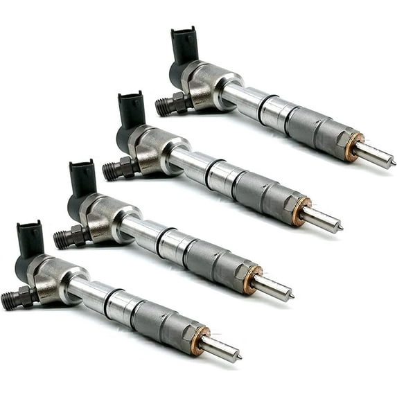 Seapple 4pcs Common Rail Injector Assembly 0445110455 04123831 Compatible with Deutz TCD3.6L4 Diesel Engine