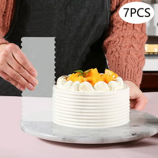 Metal Cake Scraper 15x11cm - 1 ct Artigee
