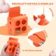 thumbnail image 5 of Cubierta La Piel Case Manga Protectora Silicona para Yoto Mini Player () Naranja, 5 of 9