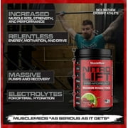 MuscleMeds Nitro Lift Pre Workout Enhance Endurance and Muscle Performance, Cherry Lime, 40 Servings