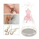 thumbnail image 5 of Modelo Vestido Zapatos de tacón alto Pendiente Collar Anillo Soporte para joyería Exhibición (estante de hierro), 5 of 12