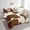 Brown, variant on Cowhide Comforter Set 7 Piece Bed in a Bag Twin,Farm Animals Bedding Sets Bull Cattle Cow Print Sheet Set with Comforter Farmhouse Western Room Decor,Brown
