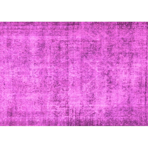 Ahgly Company Indoor Rectangle Persian Pink Traditional Area Rugs, 7' x 9'