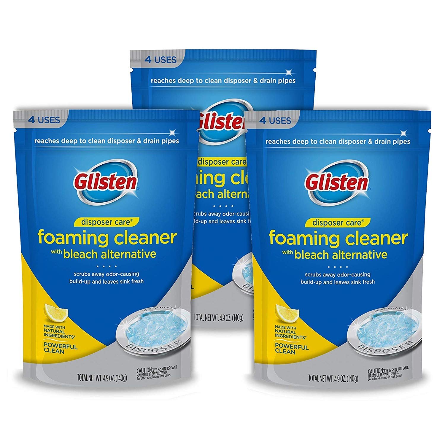Glisten DP12B Disposer Care Foaming Garbage Disposer CleanerTwelve