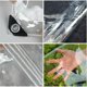 thumbnail image 3 of Lona transparente para exteriores de 1,2 m x 3 m con ojales, lona de plástico PVC transparente, impermeable, resistente al viento y al desgarro, lona para plantas G, 3 of 5