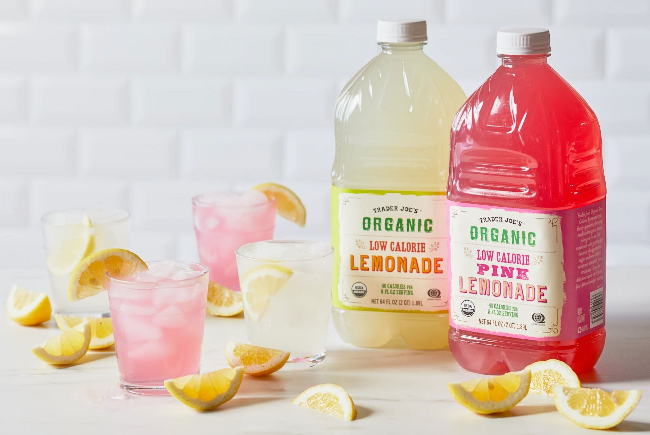 Trader joe's Organic Low Calorie Lemonade 64 Fl Oz - 3 Pack