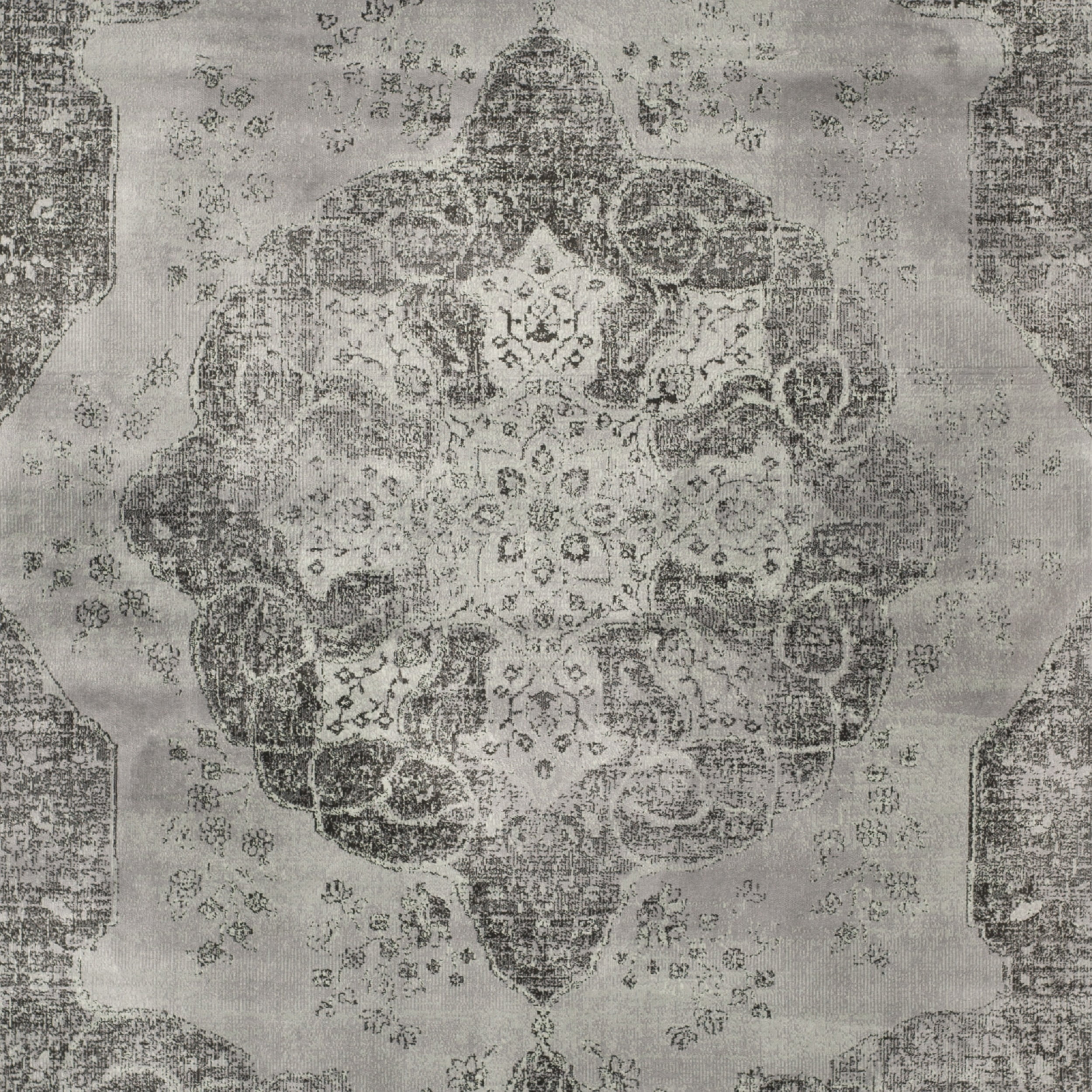SAFAVIEH Vintage Lamont Traditional Area Rug, Grey/Multi, 6'7" x 9'2"