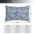 thumbnail image 2 of Balery Dolphins Funda de Cojín Estampada, Regalos para Mujeres, Regalos de Amor para Ella, Regalos para Novia o Esposa, Funda de Almohada-20"x30", 2 of 6