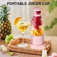 thumbnail image 4 of Portable Blender Personal Bottle Powerful Mini Fresh Juice,Blender Juicing Cup-green, 4 of 12