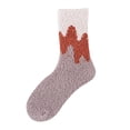 thumbnail image 2 of HUPOM 1 Pair Socks for Women Summer Clearance Fashion Ankle Cold Resistant Novelty Socks Brown, 2 of 2