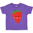 thumbnail image 3 of Inktastic Strawberry Kawaii Boys or Girls Toddler T-Shirt, 3 of 5