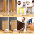 thumbnail image 6 of Bed Stabilizer Stoppers,QZS Headboard Stoppers,Furniture Pads, Soft Bed Stabilizer Against Wall,White Self Adhesive Furniture Pads,8Pcs (0.79in)+24Pcs (0.12in), 6 of 6
