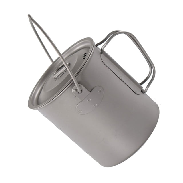 Sonducket Taza para acampar al aire libre, portátil para senderismo, pesca, Picnic, barbacoa, jarra, Camper, taza para cocinar, utensilios de Kits de desorden para acampar 1250ml Sonducket OD027648-02B