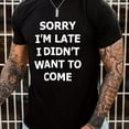 thumbnail image 1 of T-Shirt à Manches Courtes Imprimé Mode Été pour Hommes, 1 of 5